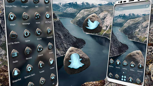 Fjord Valley Launcher Theme screenshot 1