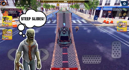 Shoot Zombies with Guns and Ride down by Cars screenshot 6