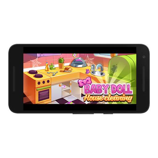 Baby Doll House Cleaning Game screenshot 1