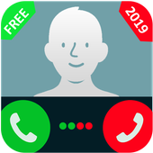 Fake call - prank caller id icon