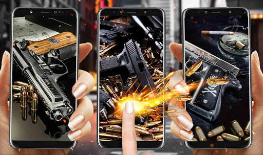 Weapon Gun Live Wallpaper Themes screenshot 1