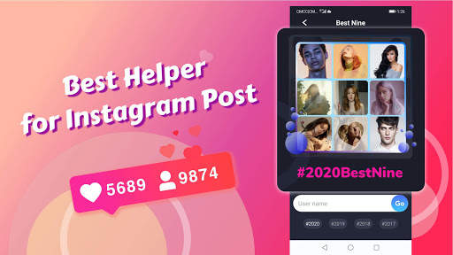 Magic Likes Story Saver for Instagram & Best Nine screenshot 1