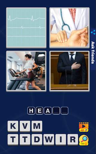 4 Pics 1 Word Quiz Game screenshot 2