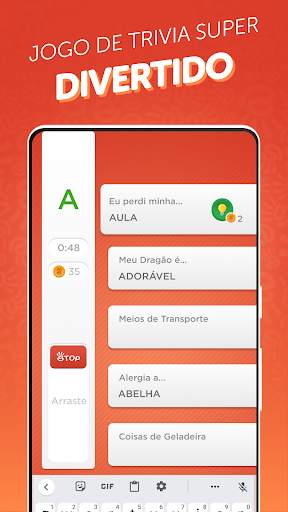 Stop - Famoso Jogo de Palavras screenshot 1