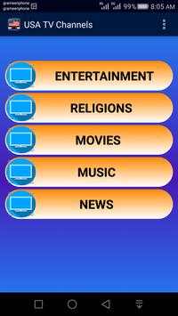 USA TV Channels HD screenshot 1