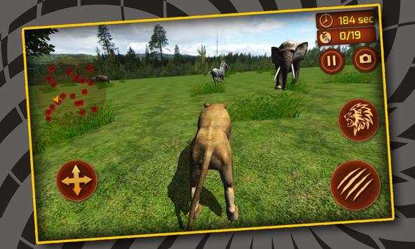 Jungle King: Real Lion Sim screenshot 2
