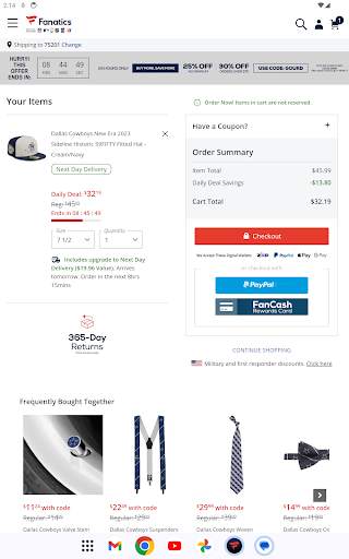 Fanatics: Shop & Earn screenshot 17