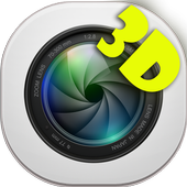 3D Camera No Crop أيقونة