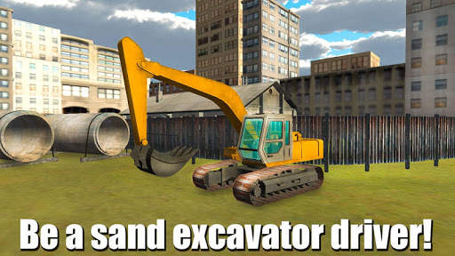 Heavy Excavator Driver Sim 3D screenshot 1