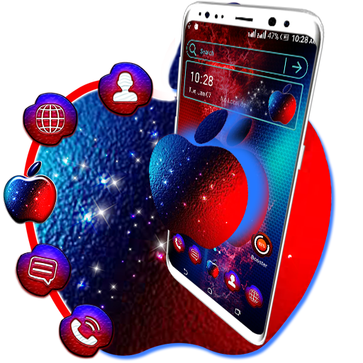 Colorful Apple Launcher Theme icon
