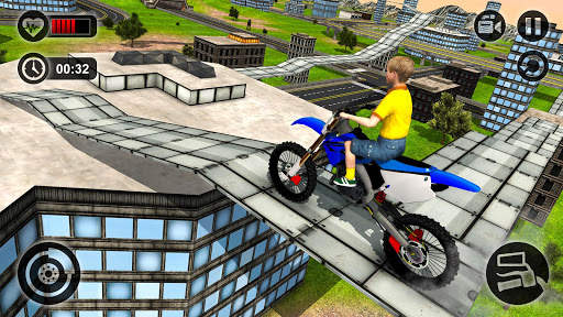 Kids MotorBike Stunt Rider 3D screenshot 14