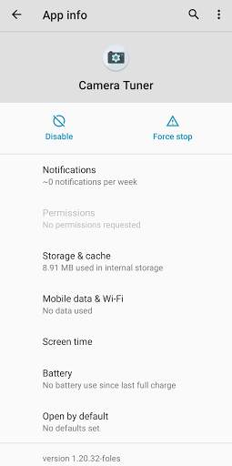 Moto Camera Tuner 2 screenshot 2