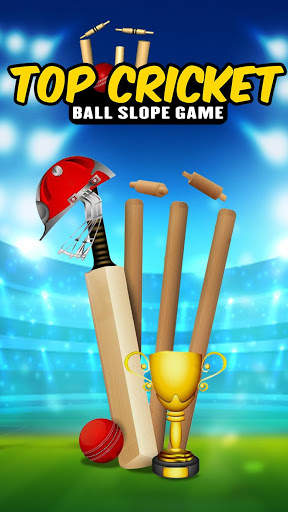 Top Cricket Ball Slope Game screenshot 1