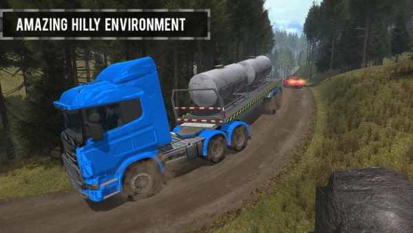Trailer Truck Off Road Driving screenshot 7