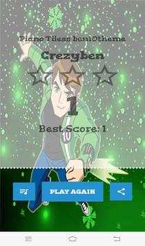ben10 piano legend screenshot 3