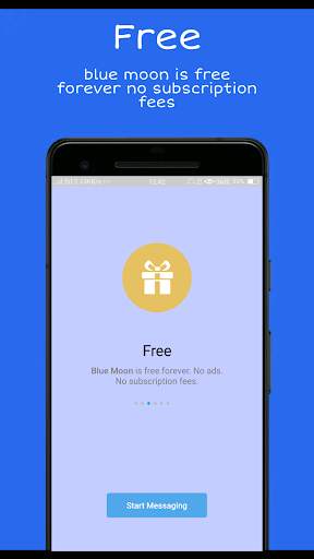 Blue Moon pro messenger screenshot 1