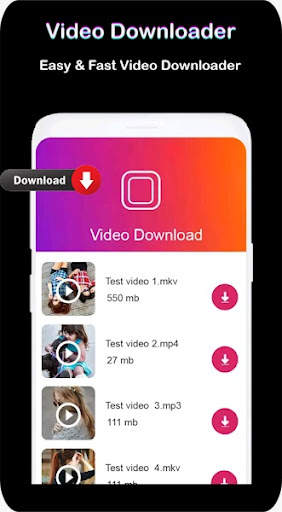 Vidmedia Video Downloader  - New Downloader 2021 screenshot 1
