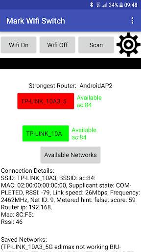 Mark Wifi Switch screenshot 1