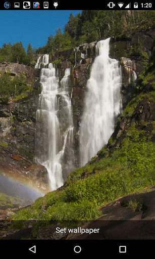 Waterfall Live Wallpaper screenshot 2
