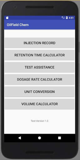 Oilfield Chem screenshot 1