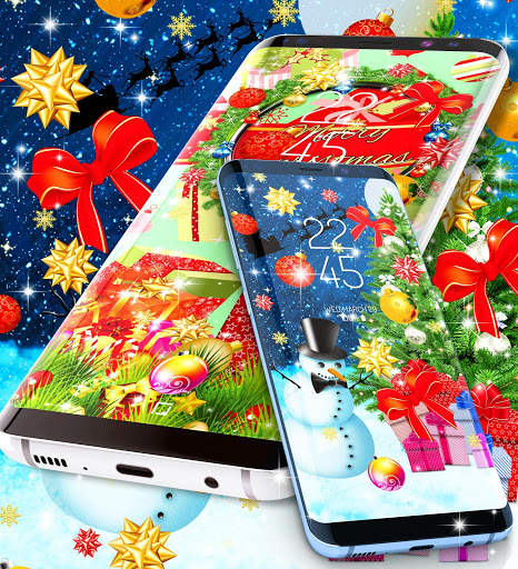 Christmas tree live wallpaper screenshot 3