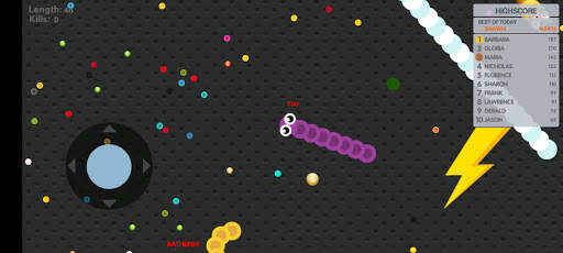 Snake io Worms Zone io 4 تصوير الشاشة