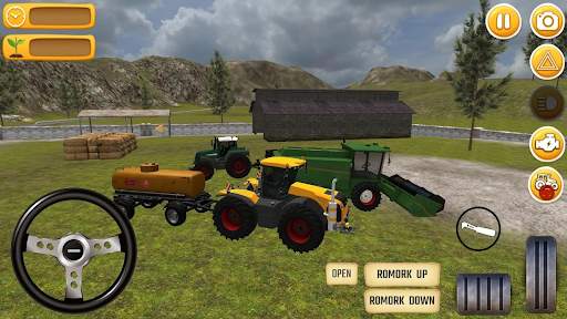 Play tractor simulation game 2021 for free screenshot 1
