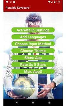 Cristiano Ronaldo Keyboard screenshot 9