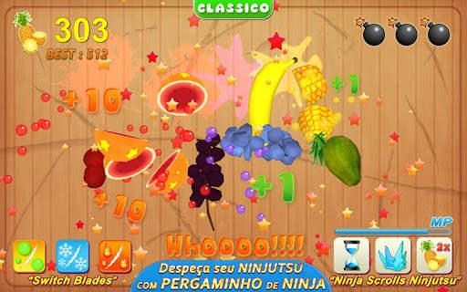 Fruit Cut : Corte Frutas Jogo screenshot 2