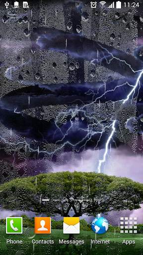Thunderstorm Live Wallpaper screenshot 4