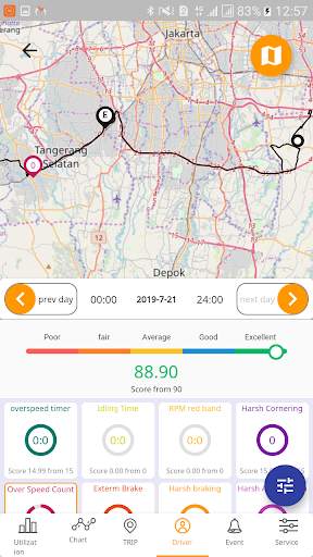 Vinaa Car tracking & Fleet management app स्क्रीनशॉट 7