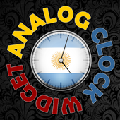 Argentina Analog Clock Widget icon