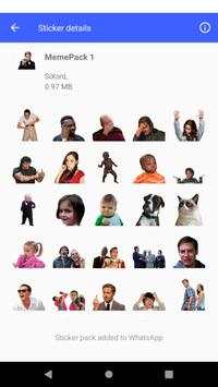 Meme Sticker Pack For Whatsapp screenshot 2