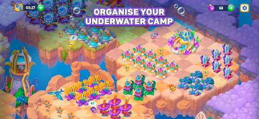 Sea Merge! Fish Games in Aquarium & Ocean Puzzle screenshot 2