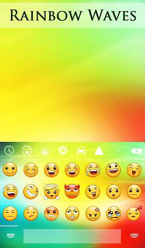 Rainbow Waves Keyboard   Live  screenshot 4
