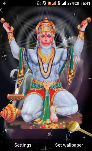 Hanuman Live Wallpaper screenshot 4