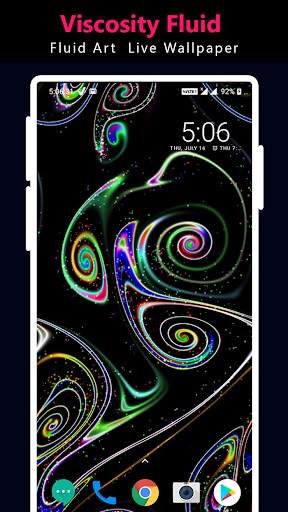 Viscosity Fluid : Fluid Art Live Wallpaper screenshot 2