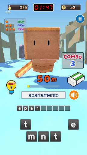 EnglishRun - Juego de palabras en inglés screenshot 7