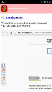 guide  vedio downloader screenshot 2