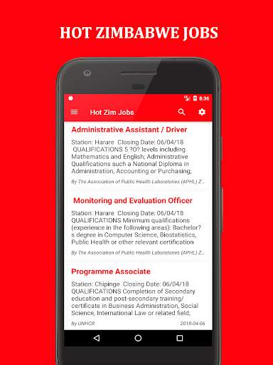 Hot Zimbabwe Jobs screenshot 1