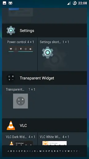 Transparent Widget screenshot 3