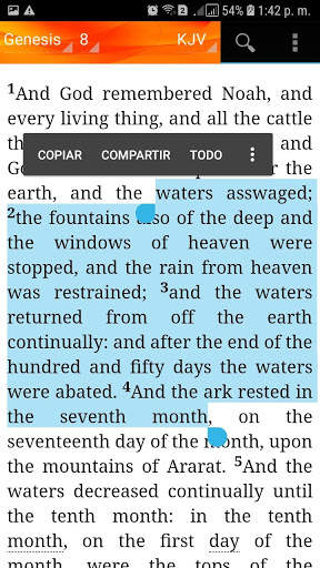 Holy Bible King James Version(KJV) screenshot 9