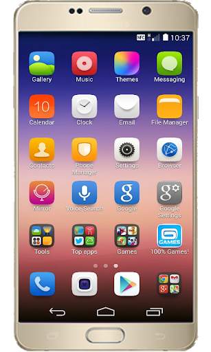 Launcher for iPhone 7 скриншот 1