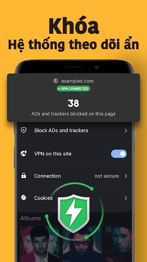 Owl Private Browser - Mở khóa web, tải video screenshot 5