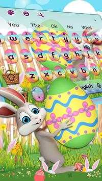 Easter Bunny Keyboard Theme screenshot 1
