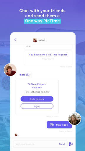 PicTime - Social app screenshot 4
