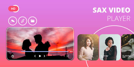 SAX Video Player - All format HD Video Player 2021 screenshot 1