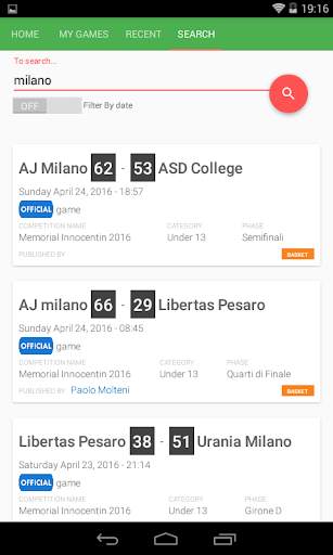 My LiveScore - Social Basket screenshot 10