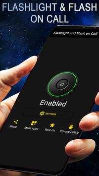 flashlight and flash on call alerts – phone &sms screenshot 2