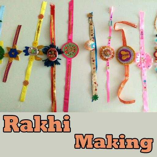 How to Rakhi Making Steps Videos screenshot 1